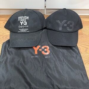 Bundle of Y3 Snapbacks